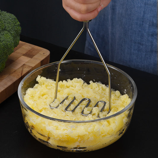 Pro-Grade Stainless Potato Masher