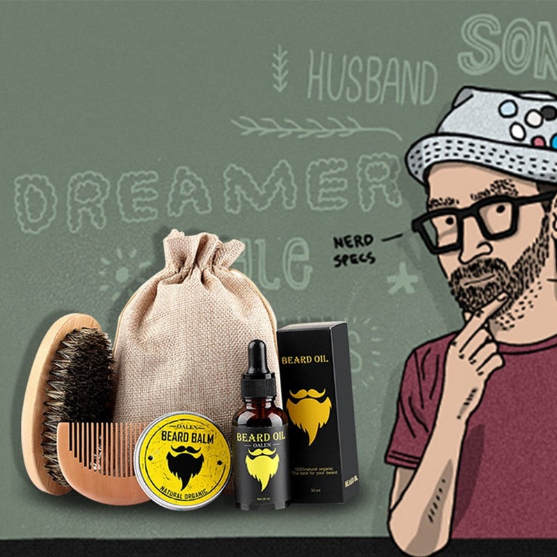 Beard Grooming Essentials Kit